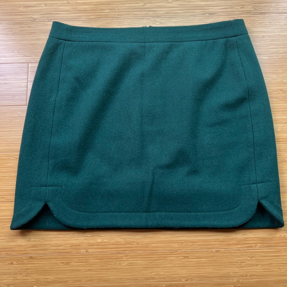 J.Crew Shirttail Mini In Wool - Picture 2 of 4